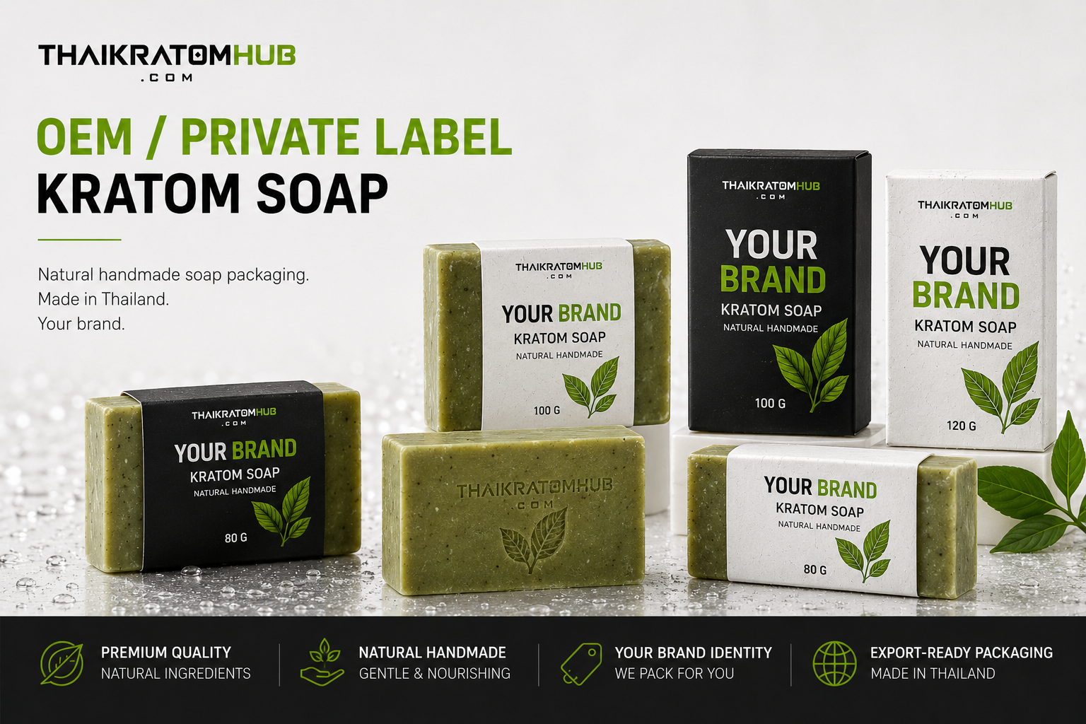 OEM kratom soap